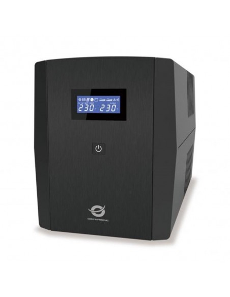 Sai conceptronic zeus08em 1500va 900w schuko ups mart lan sw