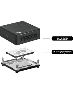 Adaptador hdd para mini ordenador msi cubi n 8gl ms - b17111 negro