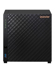 Servidor nas asustor drivestor 2 gen2 as1204t 4 bahias 1gb gigabit ethernet