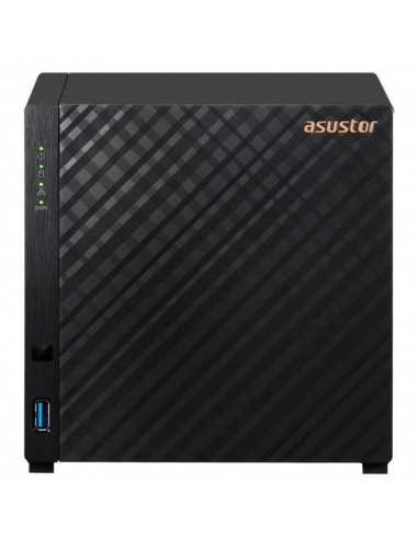 Servidor nas asustor drivestor 2 gen2 as1204t 4 bahias 1gb gigabit ethernet