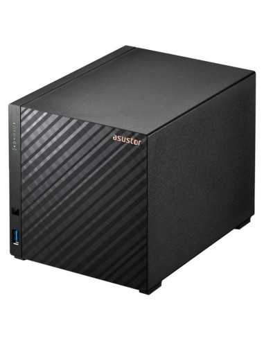 Servidor nas asustor drivestor 2 gen2 as1204t 4 bahias 1gb gigabit ethernet