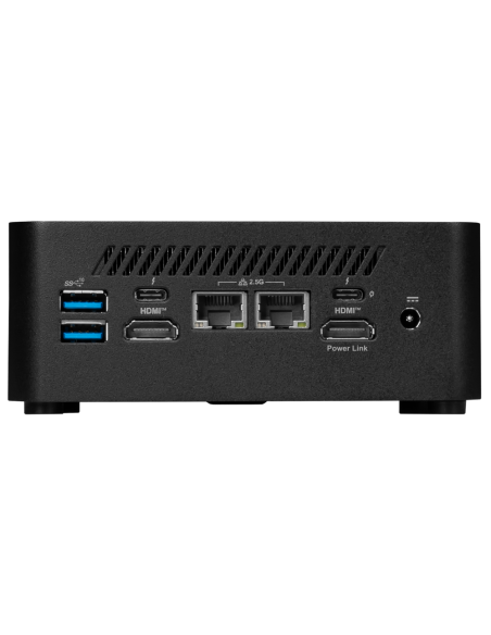Barebone mini ordenador msi cubi nuc 13mqg - 065beu i7 - 1365u negro Barebone mini ordenador msi cubi nuc 13mqg - 065beu i7 - 1365u negro