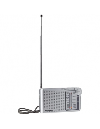 Radio panasonic rf - p150deg - s sintonizador afc color plata