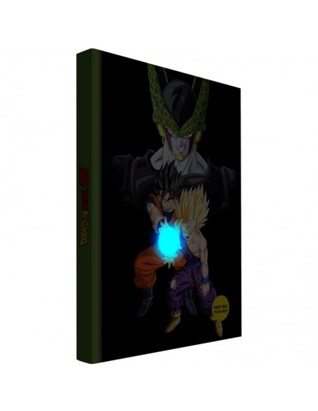 Libreta sd toys dragon ball z batalla final cell con luz Libreta sd toys dragon ball z batalla final cell con luz
