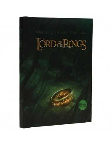 Libreta sd toys el señor de los anillos un anillo para gobernarlos a todos con luz