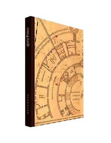 Libreta sd toys harry potter mapa merodeador con luz