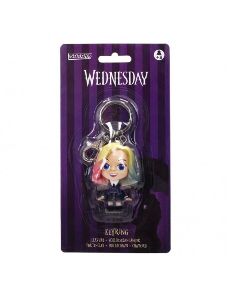 Llavero figurativo sd toys miercoles enid