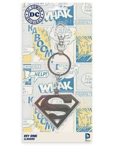 Llavero mosqueton sd toys dc comics superman logo