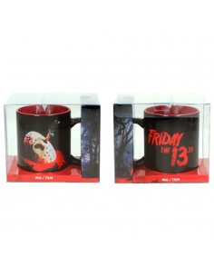 Taza sd toys viernes 13 mascara ceramica