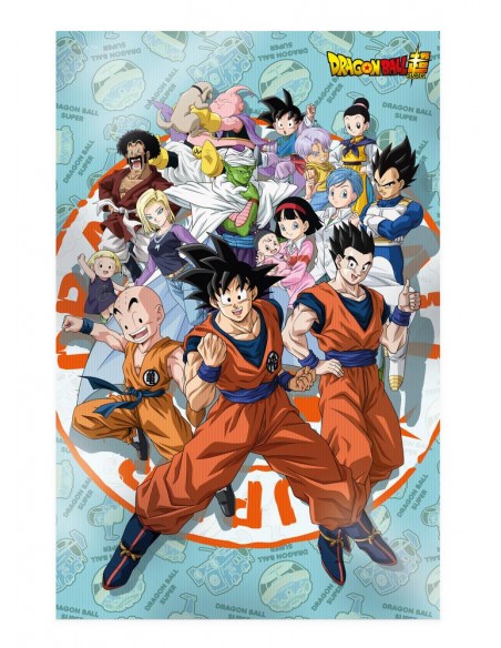 Poster 3d 58x38cm universe survival dragon ball super