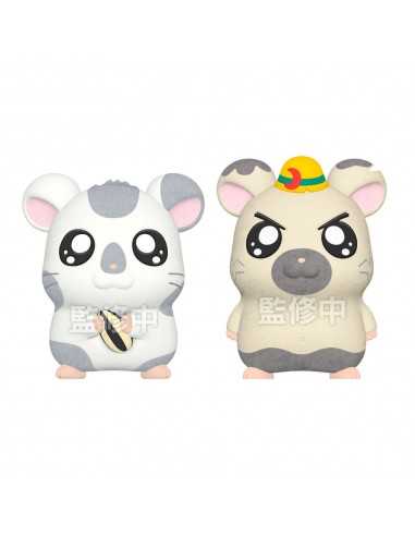Hamtaro flocked doll