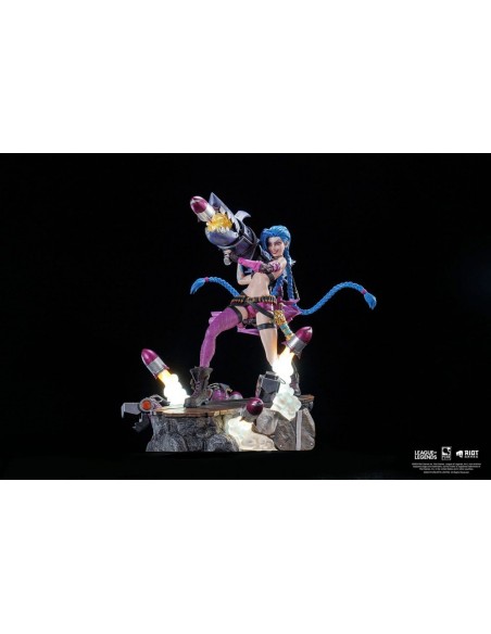 Estatua 1 - 6 league of legends jinx 32cm
