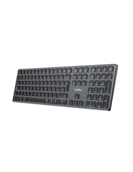 Teclado inalambrico retroiluminado coolbox moonlight key b431 Teclado inalambrico retroiluminado coolbox moonlight key b431