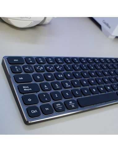 Teclado inalambrico retroiluminado coolbox moonlight key b431