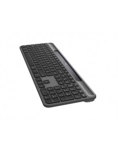 Teclado logitech signature slim solar+ k980 for business negro