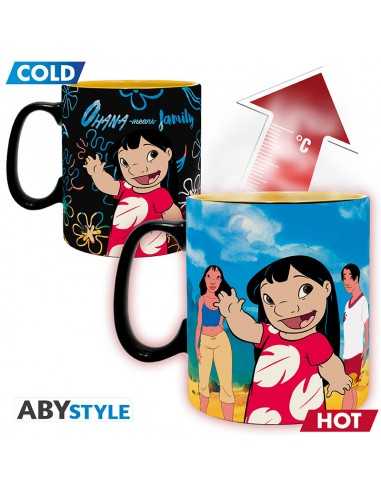 Taza termocolora abystyle lilo & stitch