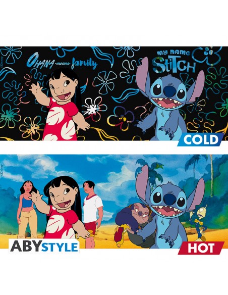 Taza termocolora abystyle lilo & stitch