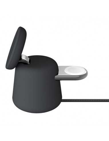 Base de carga powerhouse belkin wiz020vfh36 doble iphone iwatch airpods