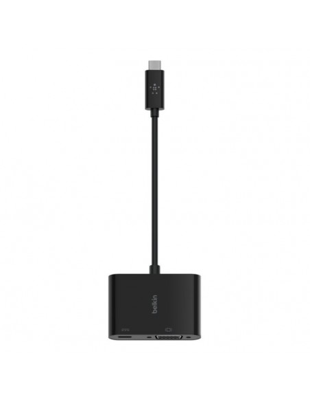 Adaptador usb tipo c a usb tipo c - vga belkin macho - hembra - negro Adaptador usb tipo c a usb tipo c - vga belkin macho - hembra - negro