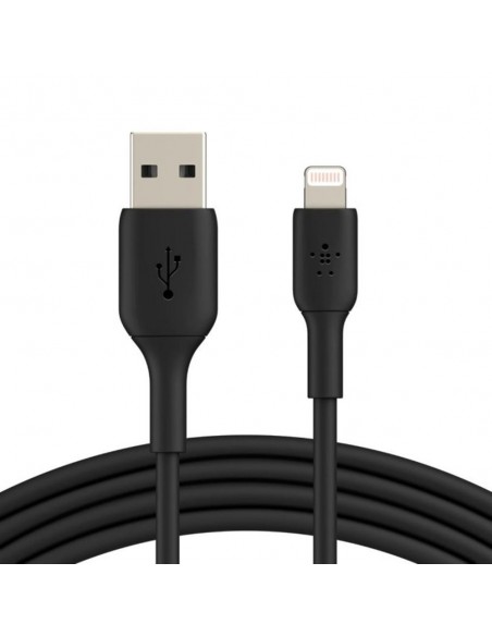 Cable lightning a usb tipo a belkin 1m - macho - macho - negro