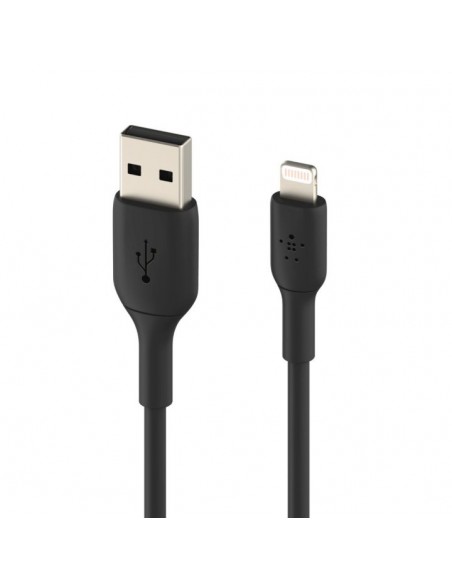 Cable lightning a usb tipo a belkin 1m - macho - macho - negro Cable lightning a usb tipo a belkin 1m - macho - macho - negro