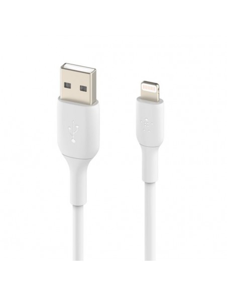 Cable lightning a usb tipo a belkin 1m - macho - macho - blanco Cable lightning a usb tipo a belkin 1m - macho - macho - blanco