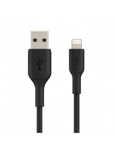 Cable lightning a usb tipo a belkin 2m - macho - macho - negro
