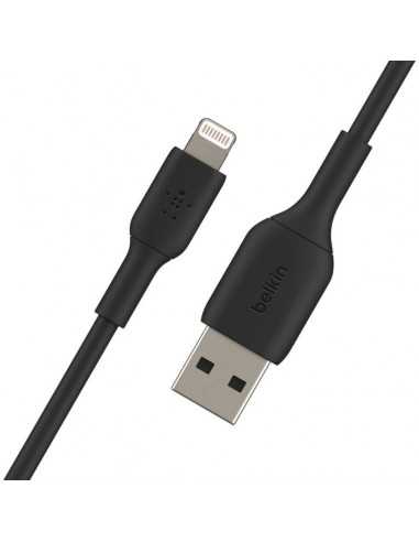 Cable lightning a usb tipo a belkin 2m - macho - macho - negro