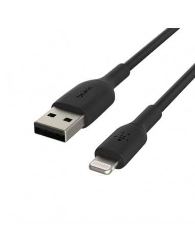 Cable lightning a usb tipo a belkin 2m - macho - macho - negro