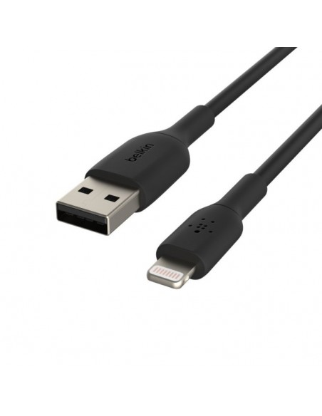 Cable lightning a usb tipo a belkin 2m - macho - macho - negro
