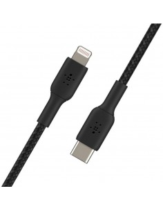Cable lightning a usb tipo c belkin 1m - macho - macho - negro