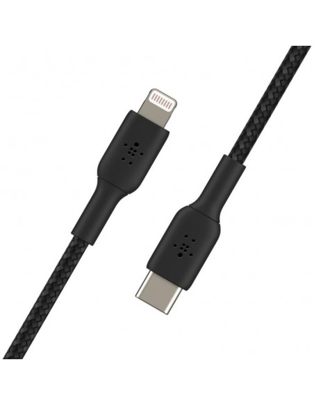 Cable lightning a usb tipo c belkin 1m - macho - macho - negro
