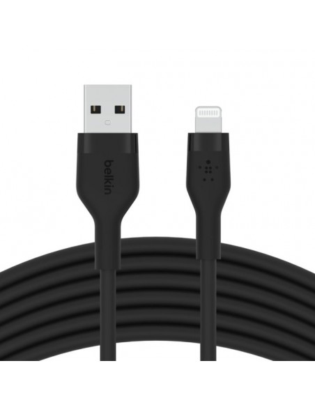 Cable lightning a usb tipo a belkin 1m - macho - macho - negro