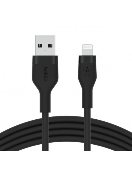 Cable lightning a usb tipo a belkin 1m - macho - macho - negro