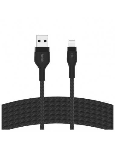 Cable lightning a usb tipo a belkin 3m - macho - macho - negro