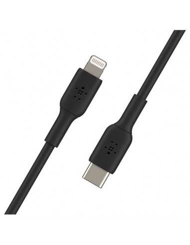 Cable lightning a usb tipo c belkin 1m - macho - macho - negro