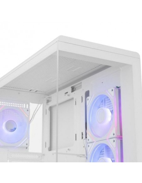 Caja ordenador gaming nox hummer signal atx argb cristal templado blanco Caja ordenador gaming nox hummer signal atx argb cristal templado blanco