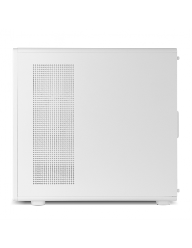 Caja ordenador gaming nox hyperflow hummer aero atx argb cristal templado blanco