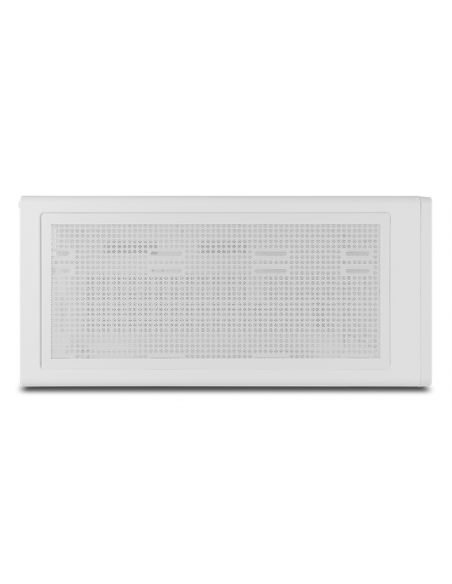 Caja ordenador gaming nox hyperflow hummer aero atx argb cristal templado blanco