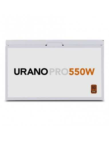 Fuente alimentacion nox urano pro gaming atx 550w blanco