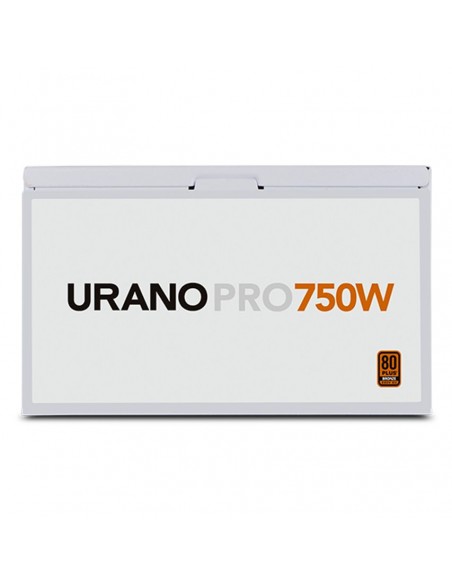 Fuente alimentacion nox urano pro gaming atx 750w blanco