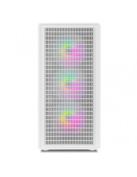 Caja ordenador gaming nox infinity iota atx argb cristal templado blanca Caja ordenador gaming nox infinity iota atx argb cristal templado blanca