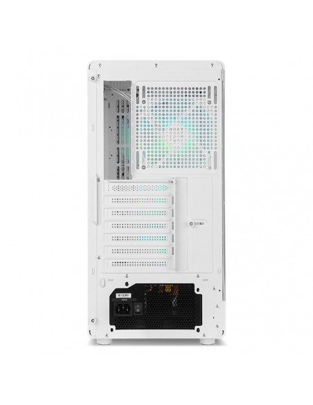 Caja ordenador gaming nox infinity iota atx argb cristal templado blanca Caja ordenador gaming nox infinity iota atx argb cristal templado blanca