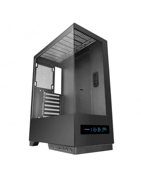 Caja ordenador mars gaming mcpulsar atx pantalla cristal templado negra