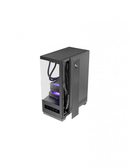 Caja ordenador mars gaming mcpulsar atx pantalla cristal templado negra