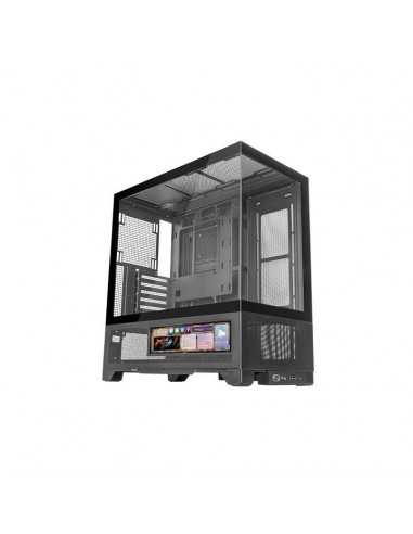 Caja ordenador mars gaming mclcdx atx cristal templado negro