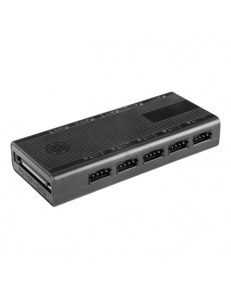 Ventilador mars gaming mf3dprokit argb 4x 120mm negro + hub rf remote Ventilador mars gaming mf3dprokit argb 4x 120mm negro + hub rf remote
