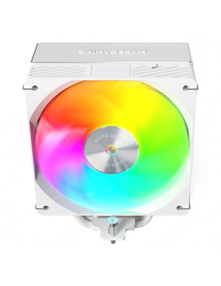 Ventilador disipador cpu mars gaming mcpux5argbw argb 120mm blanco Ventilador disipador cpu mars gaming mcpux5argbw argb 120mm blanco