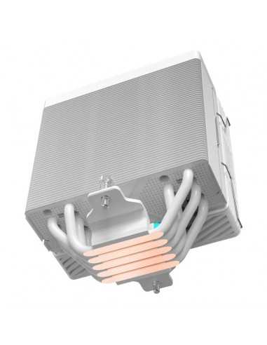 Ventilador disipador cpu mars gaming mcpux5argbw argb 120mm blanco