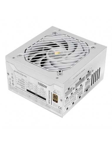 Fuente alimentacion modular mars gaming atx 1000w blanca